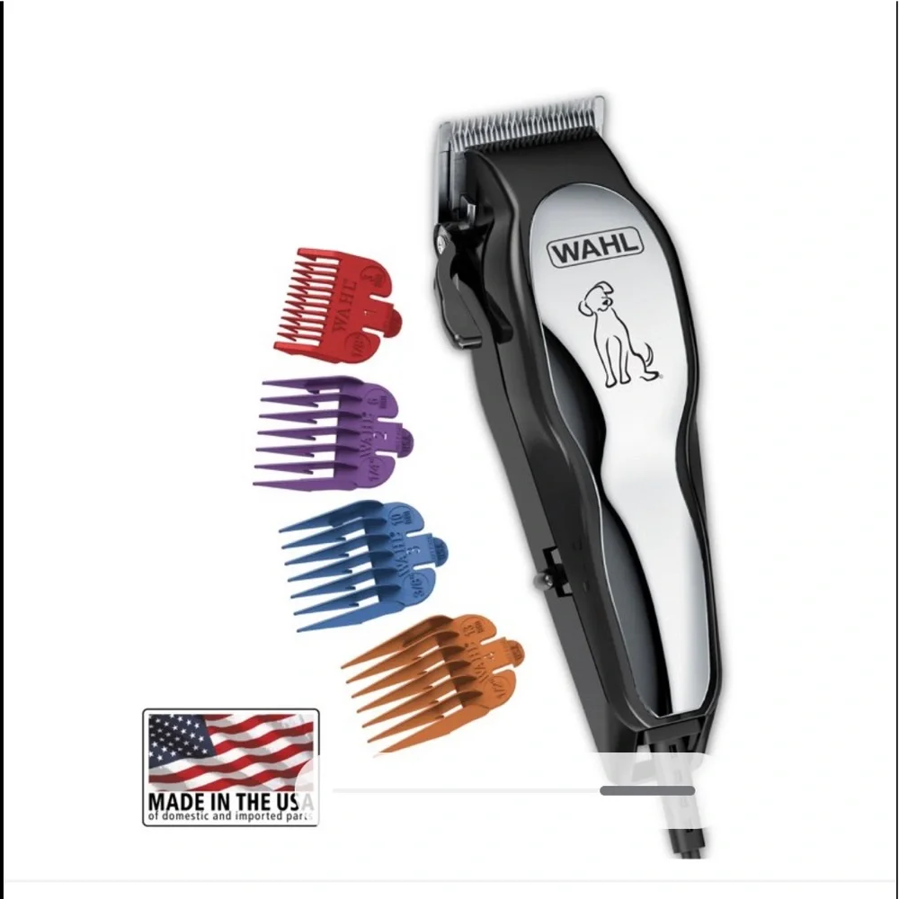 {Wahl} Pet-Pro, Complete Dog Hair Cutting Clipper Kit, Silver/Black